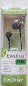 Наушники AUDIO ENERGY RM-5860 внутриканальные, черные