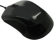 Мышь OXION OMS012BK, USB, 1000dpi, чёрная