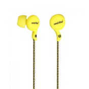 Наушники SMARTBUY SBE-1050 Manga внутриканальные, текстильный провод, желтые