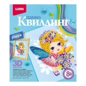 Квл-028 Квиллинг панно "Фея полей"