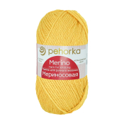 Мериносовая  (50% меринос+50% акрил) 100гр. 200м №012 желток