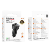 АЗУ BOROFONE BZ34A Type-C, PD20W, 3,0A, чёрный