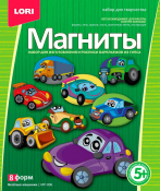 МР-006 Фигурки на магнитах "Веселые машинки"