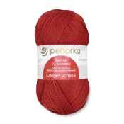Секрет успеха (100% шерсть) 100гр. 250м. №088 красный мак