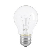 Лампа Лисма лон А55/75W/CL/E27, гофра
