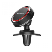 Автомобильный держатель BOROFONE  BH12 магнитный, на вент.решетку, чёрно-красный