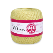 Maxi (100% хлопок) 100гр. 565м. №6303 Светло жёлтый