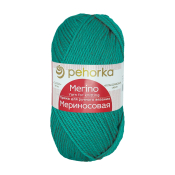 Мериносовая  (50% меринос+50% акрил) 100гр. 200м №335 изумруд