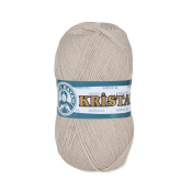 Kristal (100% акрил) 100г. 450м. №130 Бледно бежевый