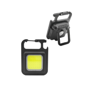 Фонарь брелок Космос KOS207Lit, COB 6W, 350lm, Li-Po 200mAh, магнит, карабин, открывашка, IP54