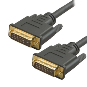 Кабель видео 5BITES DVI-D - DVI-D, M-M, 2,0м, DualLink, 25pin, c ферритовыми кольцами (АРС-096-020)