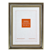 Фоторамка 30x40 Пластик RP  690 серебро