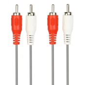 Кабель аудио SMARTBUY 2RCA - 2RCA, M-M, 5,0м, (KA-225-150)
