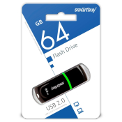 Флеш-карта SMARTBUY 64GB Paean, USB 2.0, черная