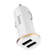 АЗУ HOCO  Z1 2 USB, 2,1A, белый