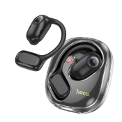 Наушники HOCO EA3, Bluetooth 5.3, беспроводные, с заушиной, открытого типа, черные