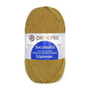 Удачная (50% шерсть + 50% акрил) 100гр. 250м №447 Горчица