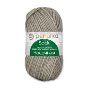 Носочная (50% шерсть + 50% акрил) 100гр. 200м №494 св.хаки
