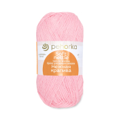 Нежная крапива (85% крапива + 15% хлопок) 50гр. 210м  №163 миндаль