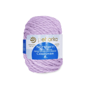 Северная (30% ангора + 30% полутонкая шерсть + 40% высокообъемный акрил) 50гр. 50м №389 св.фиалка