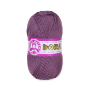 Dora (100% акрил) 100гр. 240м. №104 Сиреневый
