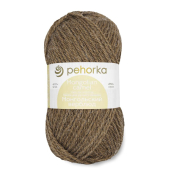 Монгольский верблюд (50% верблюжья шерсть + 50% объёмный акрил) 100гр. 300м №165 тёмно-бежевый