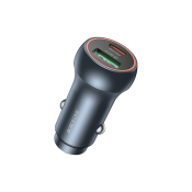 АЗУ BOROFONE BZ32B 1 USB + Type-C, 3,0A, QC3.0, PD30W+18W, графит