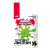 Опи-001 Химические опыты Волшебный лизун. Мир пикселей "Зелёный лизун"