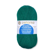 Кроссбред Бразилии (50% меринос + 50% акрил) 100гр. 500м №591 лагуна Кроссбред Бразилии (50% меринос + 50% акрил) 100гр. 500м №591 лагуна