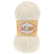 Softy (100% микрополиэстер) 50гр. 115м. №062 кремовый Softy (100% микрополиэстер) 50гр. 115м. №062 кремовый