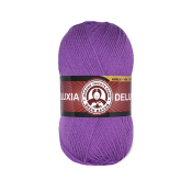 Deluxia (25% шерсть + 75% акрил) 100гр. 270м. №059 Фиолетовый