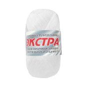 Экстра (100% полипропилен) 50гр. 245м. белый Экстра (100% полипропилен) 50гр. 245м. белый