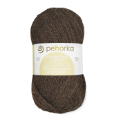 Монгольский верблюд (50% верблюжья шерсть + 50% объёмный акрил) 100гр. 300м №251 коричневый