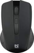 Мышь DEFENDER Accura MM-935, беспроводная, USB, 1600dpi, 4 кнопки, черная