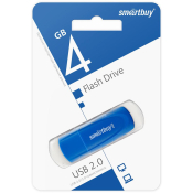 Флеш-карта SMARTBUY  4GB Scout, USB 2.0, синяя