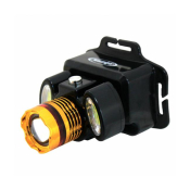 Фонарь Облик 2079, 3W, 1 св.+2 св., аккум. 3 режима, 220v, солнечная батарея, налобный