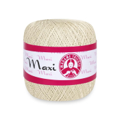 Maxi (100% хлопок) 100гр. 565м. №6300 Айвори