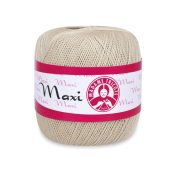 Maxi (100% хлопок) 100гр. 565м. №6301 Светло бежевый