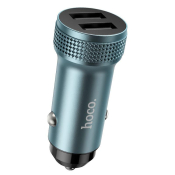 АЗУ HOCO Z49 2 USB, 2,4A, 12W, серый