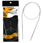 Спицы для вязания круговые на тросике Maxwell D=2,5мм, 40см, металл