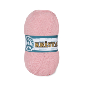 Kristal (100% акрил) 100г. 450м. №001 Бледно розовый