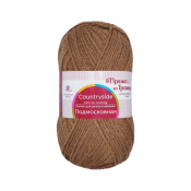 Подмосковная  (50% шерсть + 50% акрил) 100гр. 250м. №0606 тёмно-бежевый