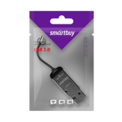 КартРидер SMARTBUY SBR-707-K для Micro SD, чёрный