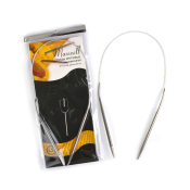 Спицы для вязания круговые на тросике Maxwell D=4,5мм, 40см, металл