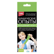Оп-088 Химические опыты "Волшебный лизун" Зеленый