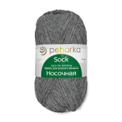 Носочная (50% шерсть + 50% акрил) 100гр. 200м №048 серый