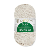 Носочная (50% шерсть + 50% акрил) 100гр. 200м №530 светлый натуральный