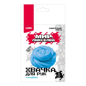 Опи-004 Химические опыты Жвачка для рук. Мир пикселей "Голубая жвачка"