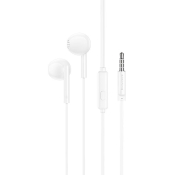 Наушники BOROFONE BM76, вкладыши, с микрофоном, белые (пакет)