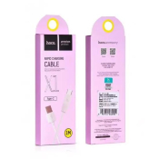 Кабель HOCO X01 Type-C, 1,0м, белый